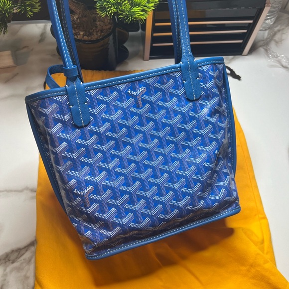 Goyard Mini Anjou Sky blue - Picture 1 of 14